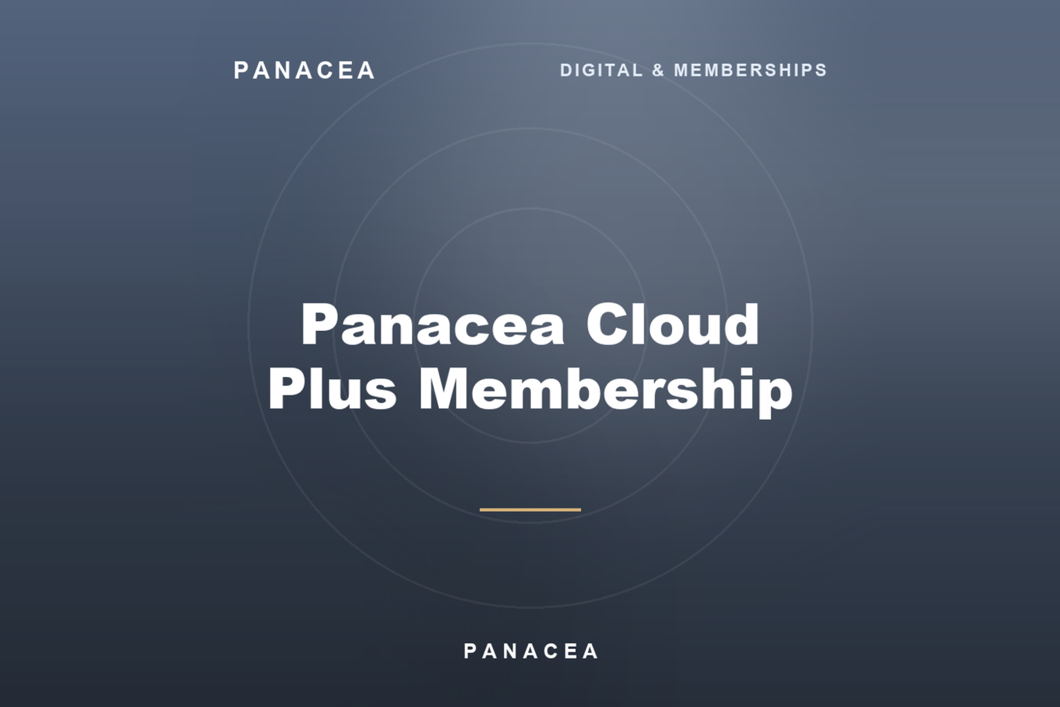 Picture of Panacea Cloud Plus Membership